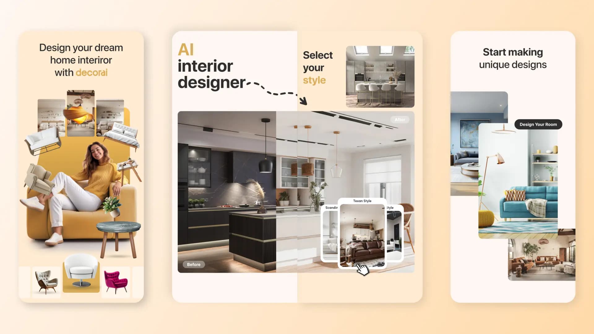 DecorAI - AI Interior Design Main Image