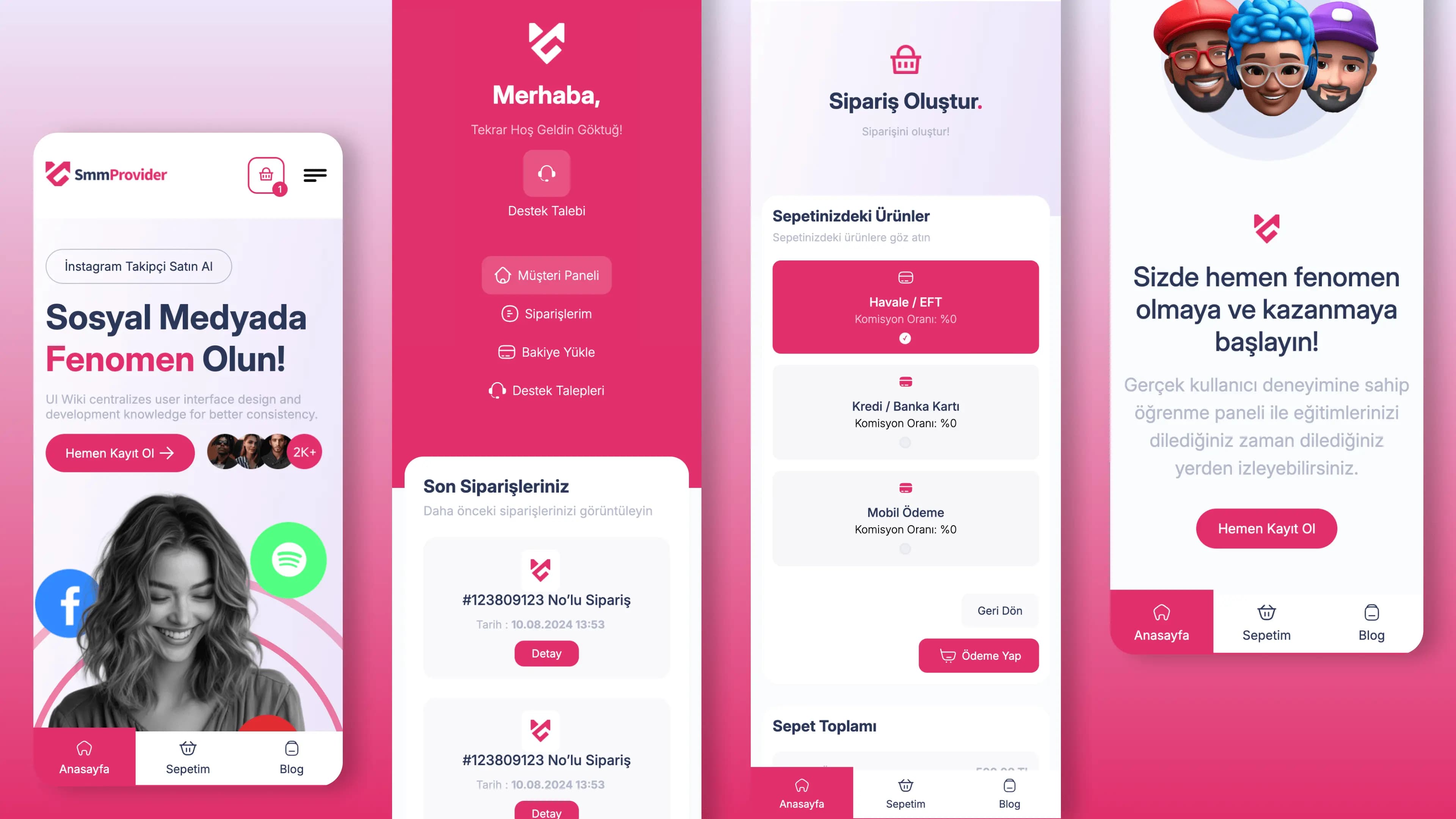 SMMProvider - Social Media Management Platform Hover Image